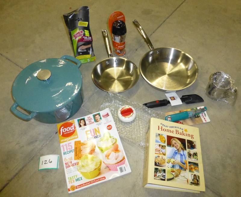 Food Network 8 and 10 inch skillets...
