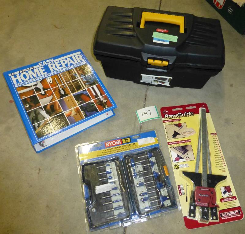 20 piece set of 14 router bits, s...