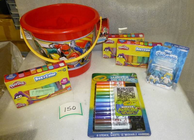kids toys - big sand pail, 3 boxes ...