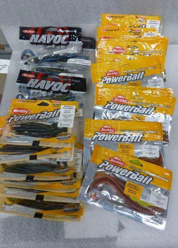 25 powerbait and 7 havoc ...