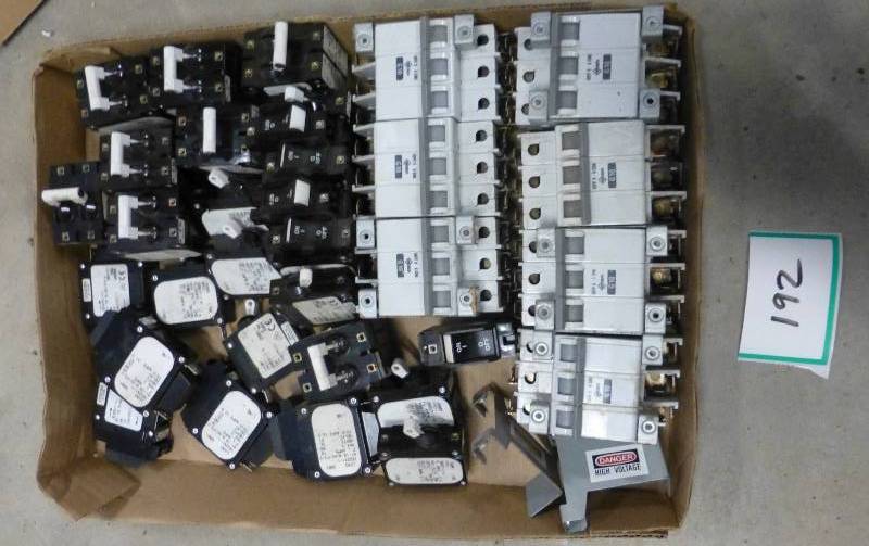 box full of breakers...