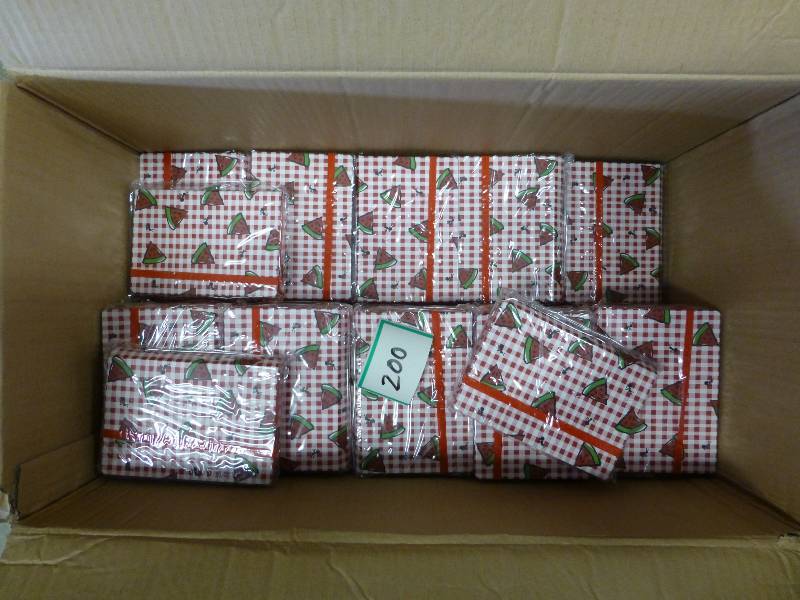 box of 37 coupon holders...