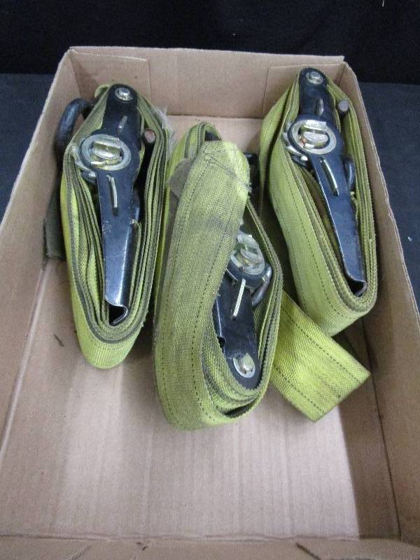 lot 7 image: Large Ratchet Straps