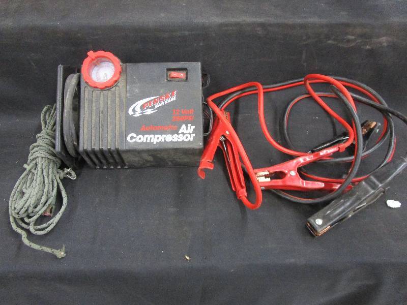 lot 77 image: 12 Volt Air Compreesor and  Rose
