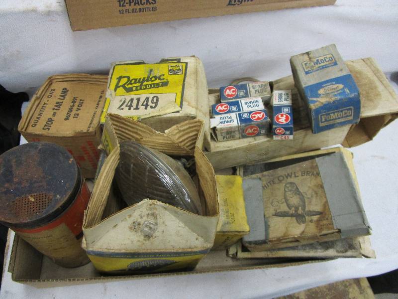 lot 89 image: 1 new filter and Plug the rest is Used, Various Automotive some Used