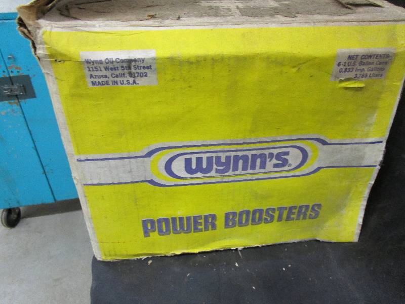 lot 116 image: Wynns Power Booster friction Proofing 4 are Full