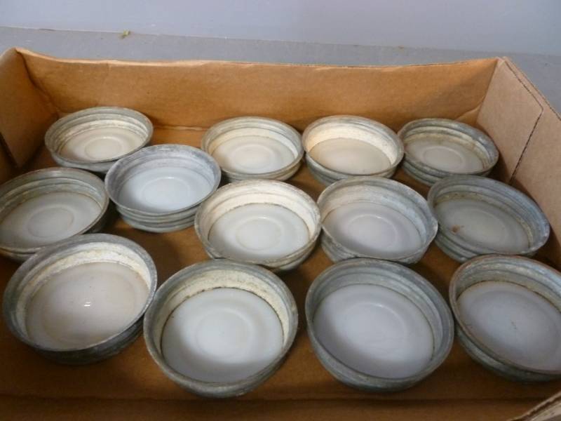 Vintage Zinc Lids