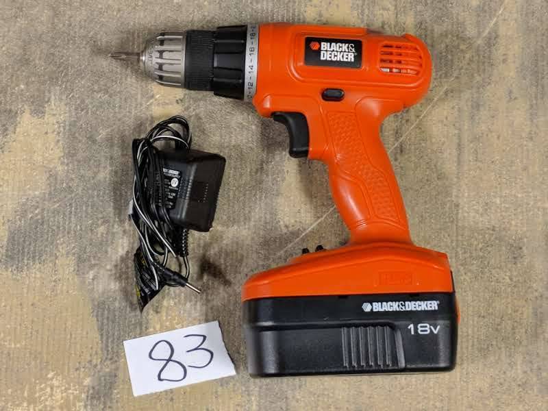 Black & Decker GC1800 Type 2 10mm 18V Cordless Drill With Battery - and -  Black & Decker JS660 Jigsaw (Type 2) - and - Black and Decker MS2000 Type 1  Smart Select Multi Sander - Bunting Online Auctions