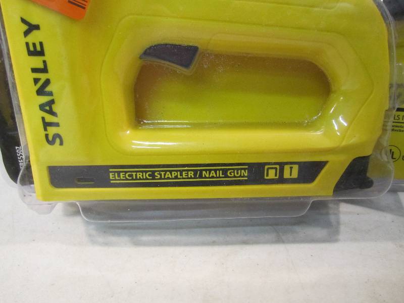 Stanley Electric StaplerNail Gun O...