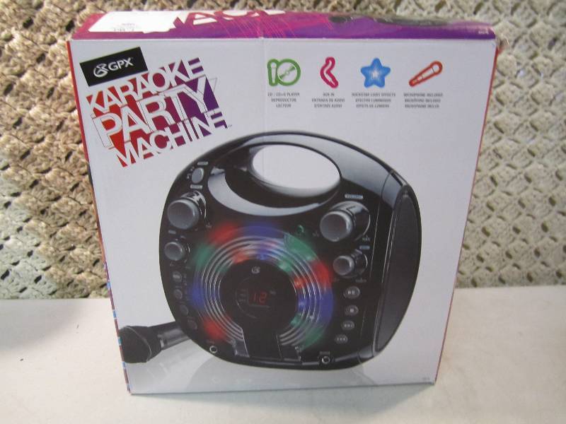 GPX Karaoke Party Machine Open Box ...
