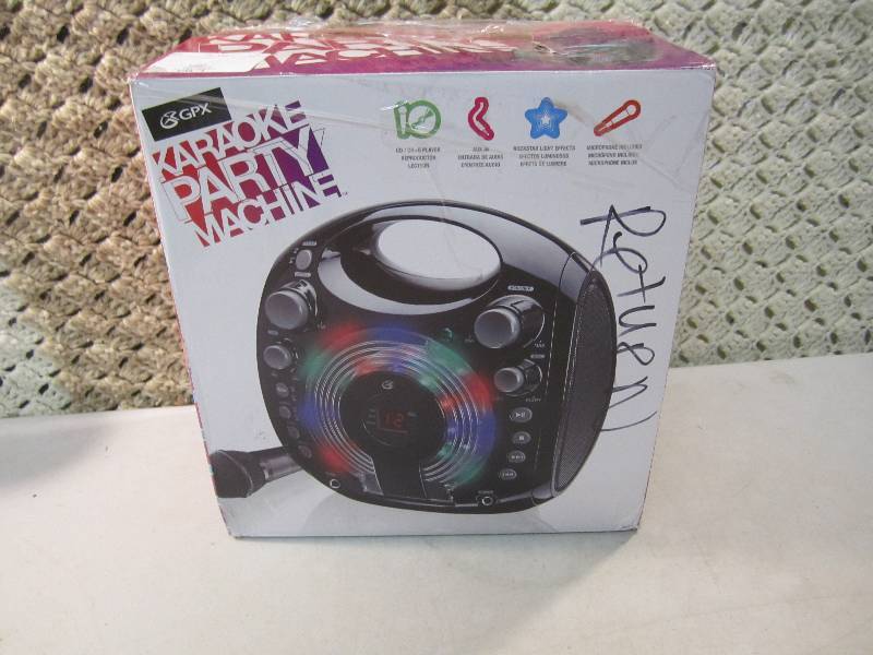 GPX Karaoke Party Machine Open Box ...