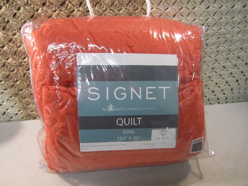 King Size Sgnet Quilt  F-2...
