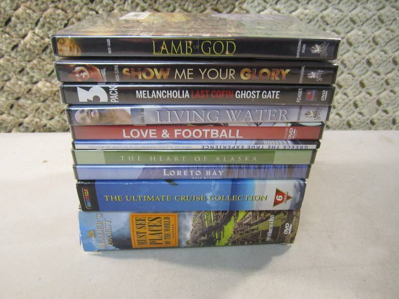 Lot of DVDs Including a couple Mul...