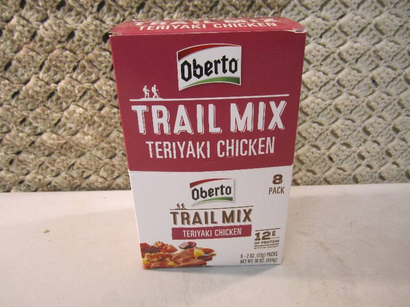 Box of 8 Packs Oberto Trail Mix Ter...