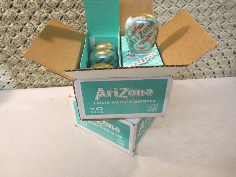 2 Boxes with 10 each Arizona Liquid...