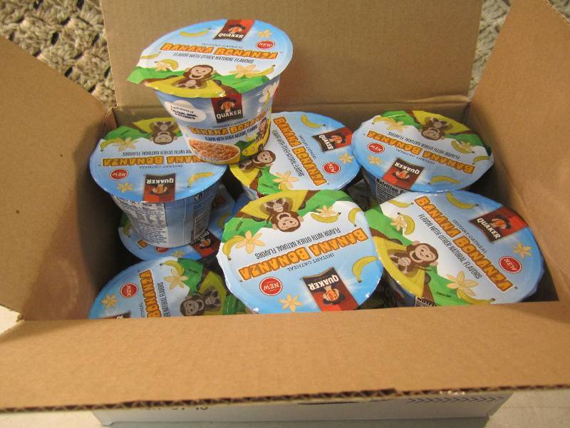 Case of 12 Cups Quaker Banana Bonan...