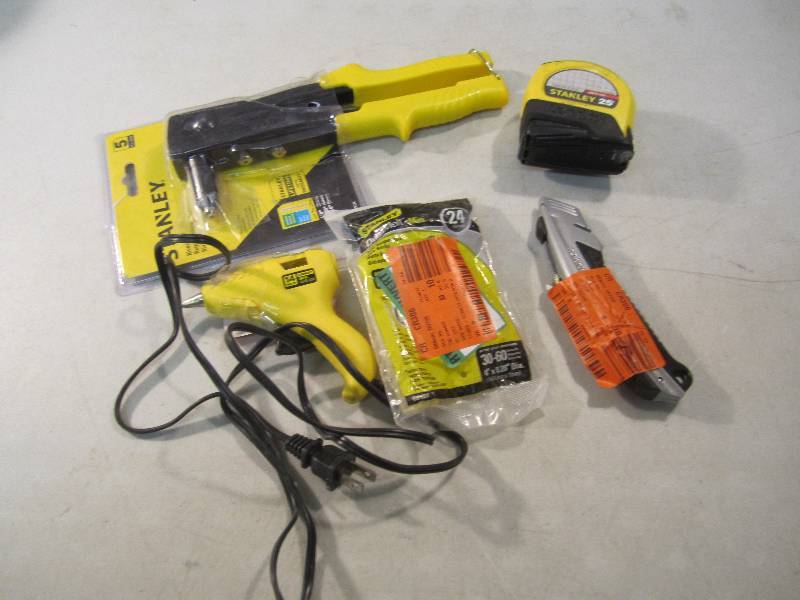Lot of Stanley Tools OpenDamagedM...