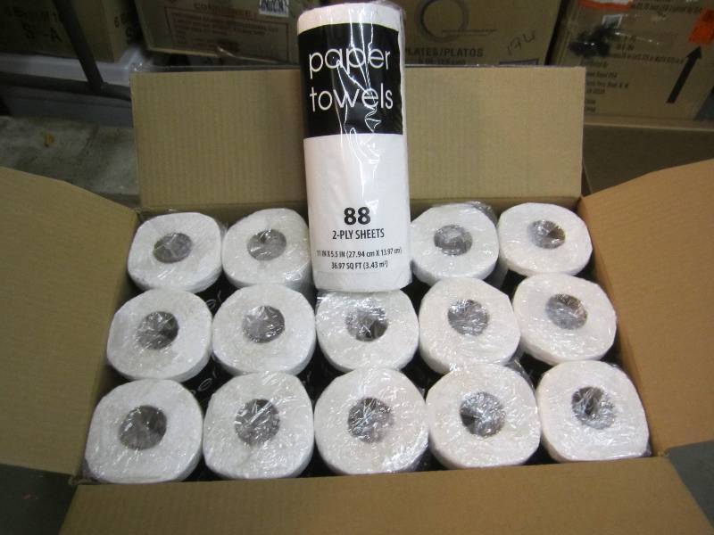 Case of 30 Rolls Paper Towels  BR2...