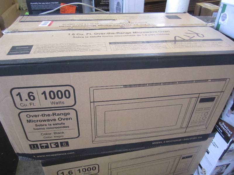 Magic Chef 1.6 Cu Ft Over The Range...