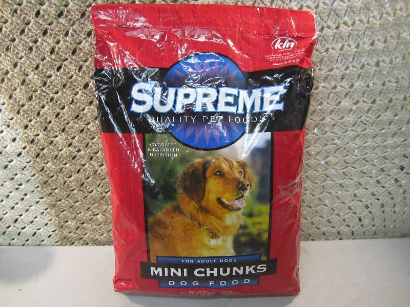 16 Pound Bag Supreme Adult Dog Food Housewares Home Decor