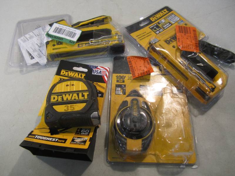 Lot of Dewalt Tools OpenDamagedMi...