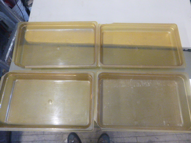 lot 26 image: 4 Cambro Food Bins