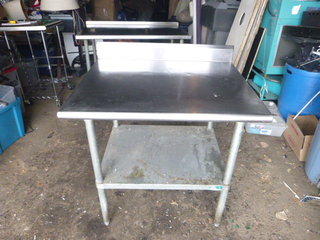lot 30 image: Stainless Steel Table