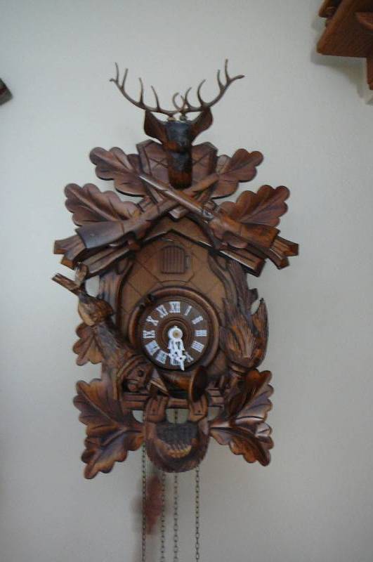 lot 58 image: Original Black Forest Cuckoo-Clock With Chimes