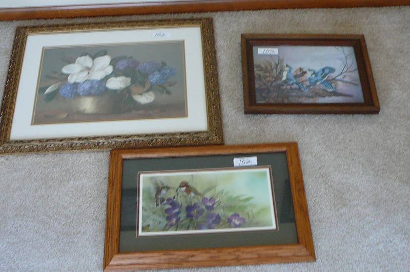 lot 102 image: 3 Wall Prints