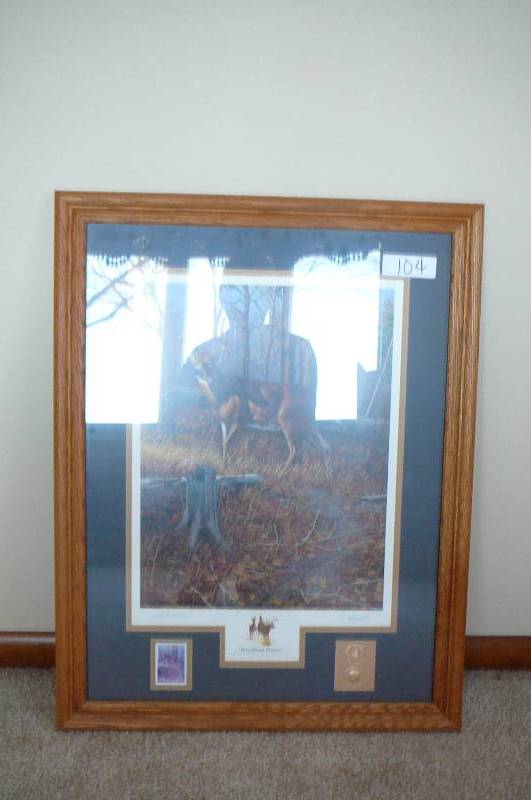 lot 104 image: Deer Print, Collector edition