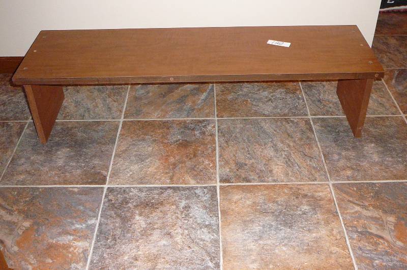 lot 120 image: Wooden Shelf