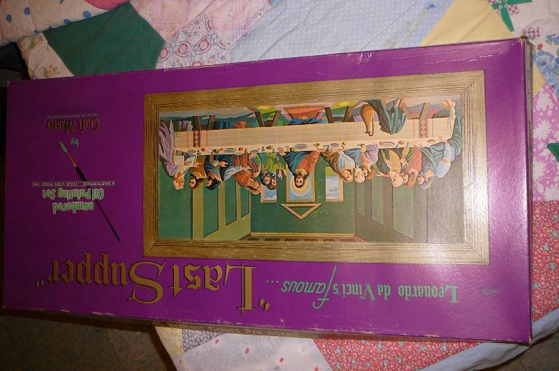 lot 194 image: Last Supper - Oil Painting