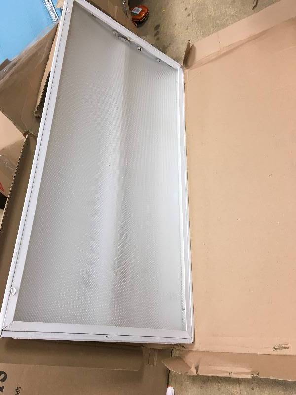 Lithonia Lighting  4-Light White Fluorescent Troffer new
