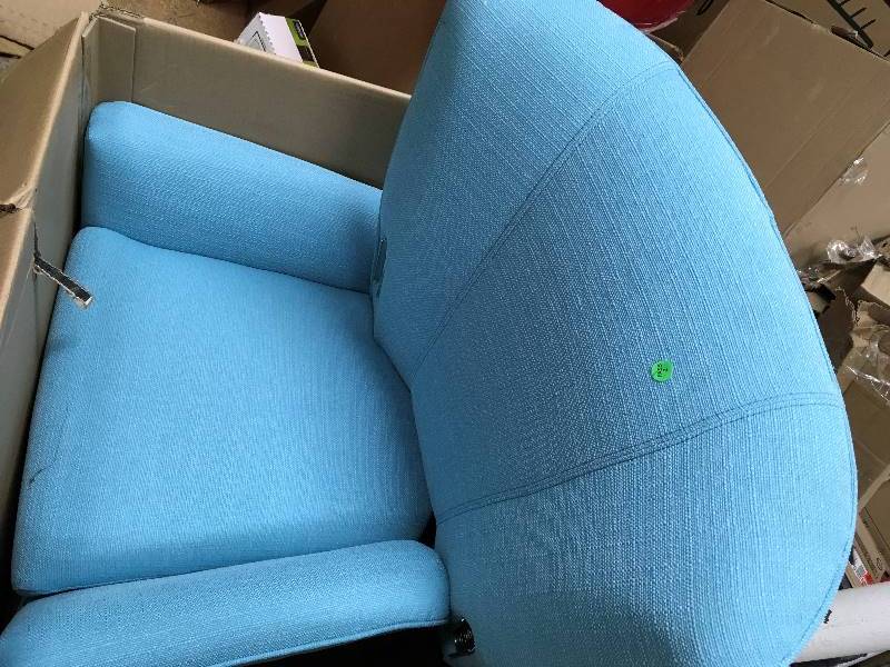 Ebello Home  Accent Chair - Blue not used