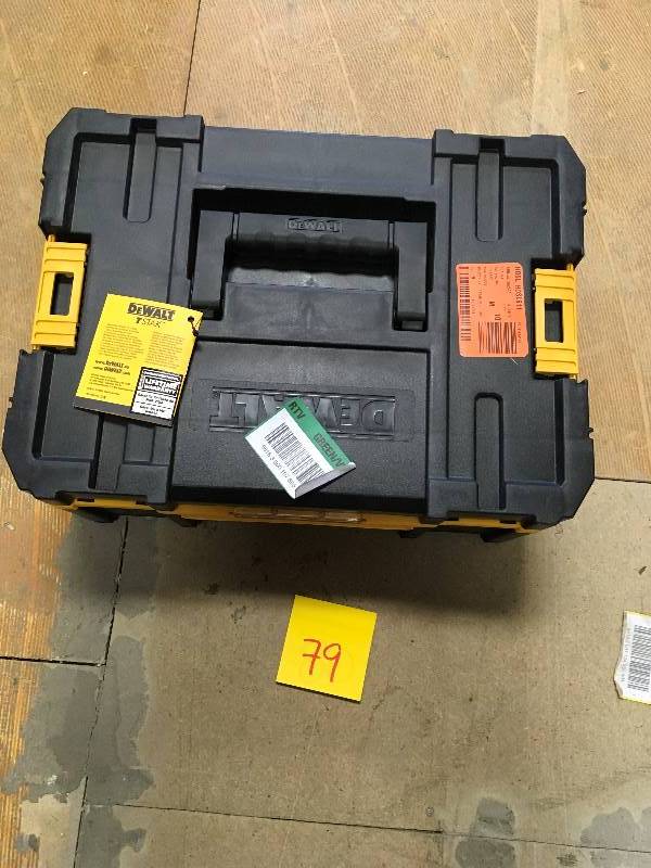 DeWalt TSTAK III Deep Drawer Unit with 6 Removable Containers in like new condition