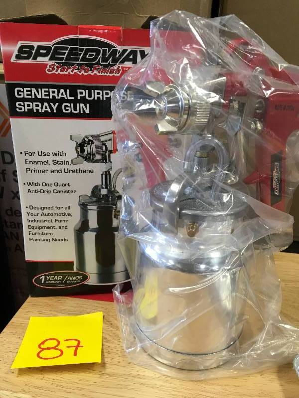 Speedway General Purpose Spray Gun Not Used