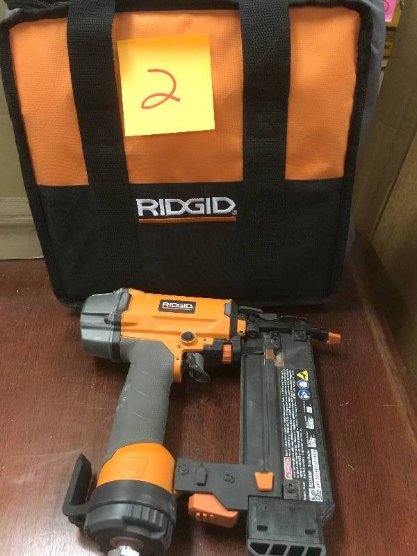 Ridgid 18-Gauge 2-18 in. Brad Nailer in like new condition