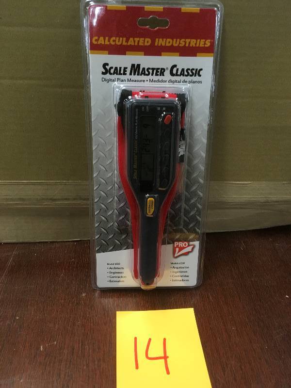 Calculated Industries Scale Master Digital Plan Measure new