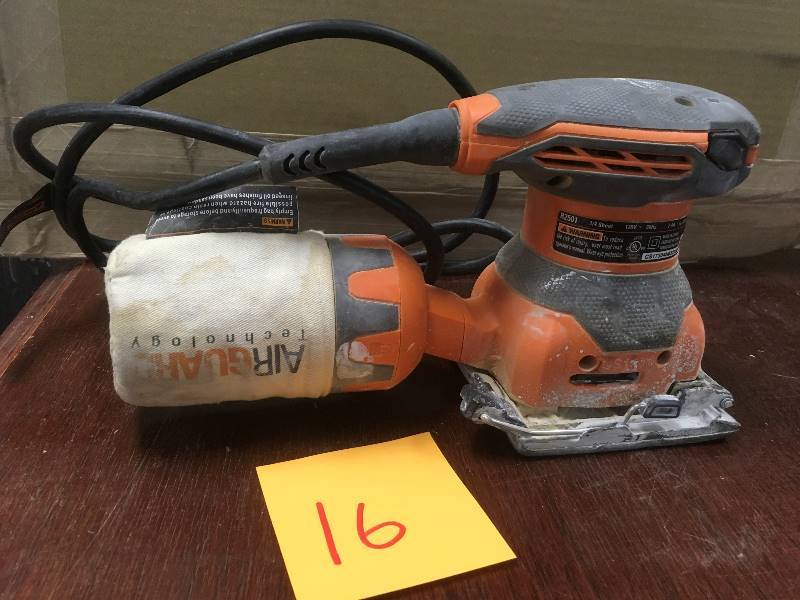 Ridgid R2501 14 Sheet Sander used in good working condition