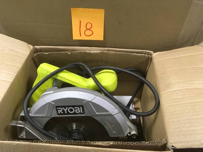 Ryobi 13 Amp 7-14 in Circular Saw used in good working condition