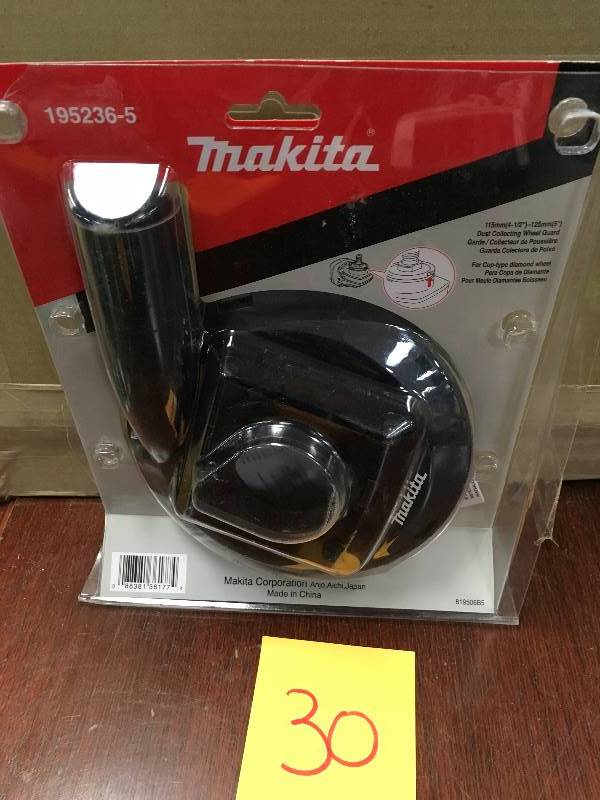Makita 5 in. Dust Extracting Surface Grinding Shroud not used