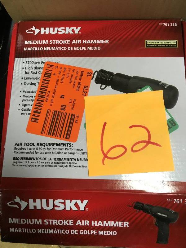 Husky Medium Stroke Air Hammer