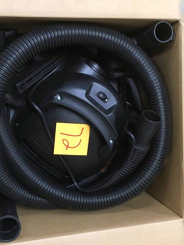 Ridgid 9 Gallon WetDry Vac 4.25 Peak HP