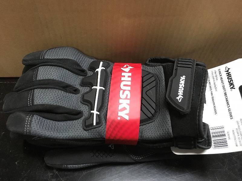 Husky Heavy Duty Mechanics Gloves XL
