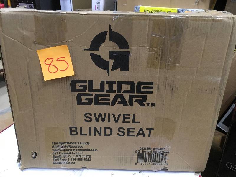 Guide Gear Swivel Blind Seat Black