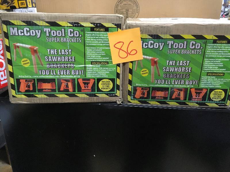 McCooy Tool Co. Super Brackets - Lot of 2