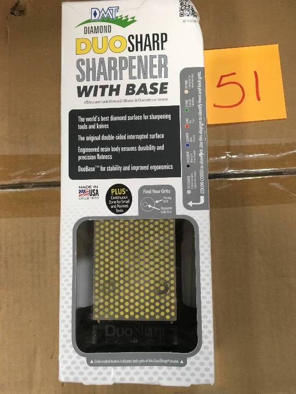DM 8 in. DuoSharp Plus Bench Stone-Extra FineFine with Base new
