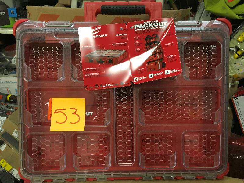 Milwaukee Packout Storage System not used