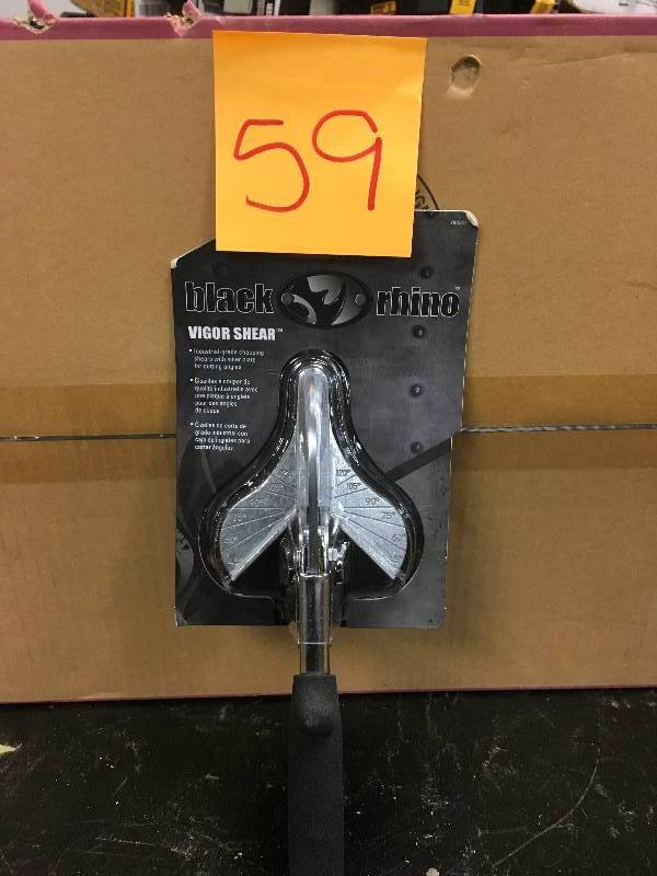Black Rhino Vigor Shear Angle Cutter new