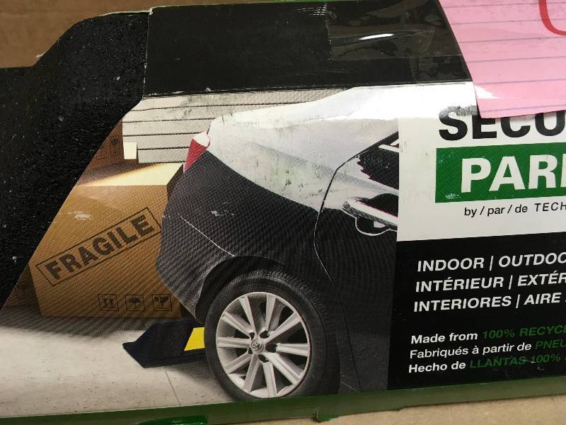 Parking Bumper 6x20x3-34 inch not used